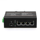 WDM Industrial Switch support POE 1*100M fiber port 4*10 / 100M rj45 ports
