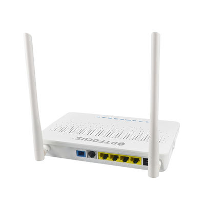 Indoor optical network unit 1GE 3FE 2T2R 2.4G wifi epon gpon onu with telephone port