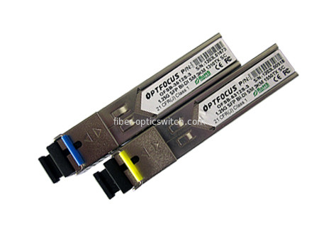 OPTFOCUS SFP Optical Transceiver  OFSB-3512&5123  1.25G  BIBD SM SC  1310-1550NM SFP Optical Transceiver