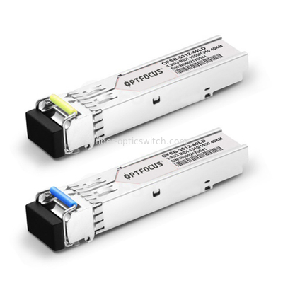 OPTFOCUS MANUFACTORY 1.25G  SFP Optical Transceiver  OFSB-5312-40LD BI-BD SM SC 40KM 1550/1310NM SFP Optical Transceiver