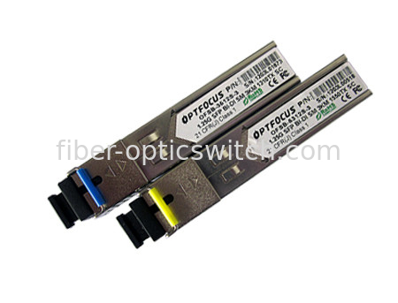 OPTFOCUS SFP Optical Transceiver  OFSB-3512&5123  1.25G  BIBD SM SC  1310-1550NM SFP Optical Transceiver