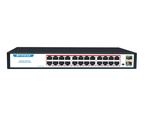 370W PoE力ネットワークのイーサネット スイッチ内部力RJ-45 1000のMbps