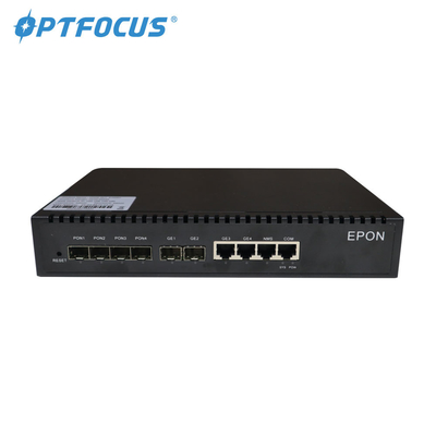 20W 100M GPON EPON OLT 20kmの伝送は低い電力の消費を距離