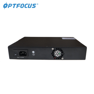 24の港GPON EPON OLT 10G 2.5G/1.25G/1G/100M 300mm*440mm*45mm